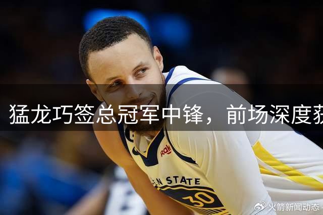 猛龙巧签总冠军中锋，前场深度获关键补强